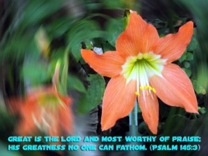 Psalm 145:3 – Great is the Lord Wallpaper