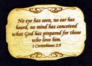 1 Corinthians 2:9 – For those who love him Wallpaper