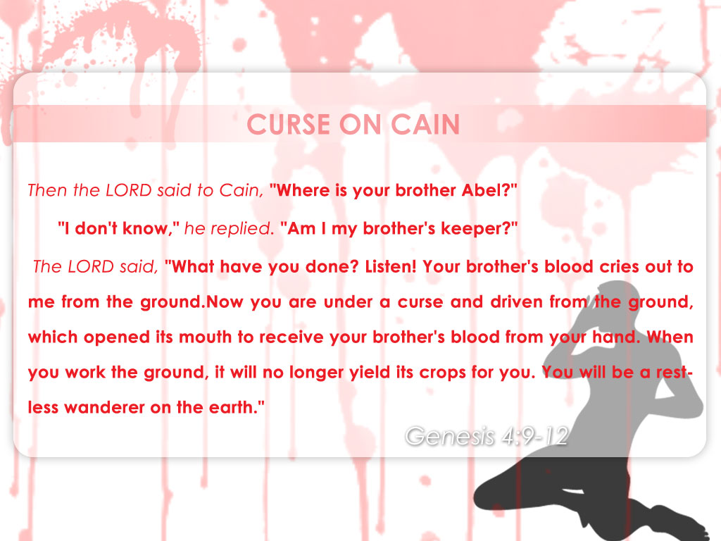 Genesis 4:9-12 – Curse on Cain christian wallpaper free download. Use on PC, Mac, Android, iPhone or any device you like.