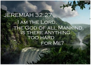Jeremiah 32:27 – The God of all mankind Wallpaper